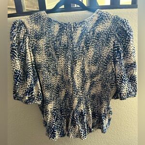 EUC blouse express linen and cotton